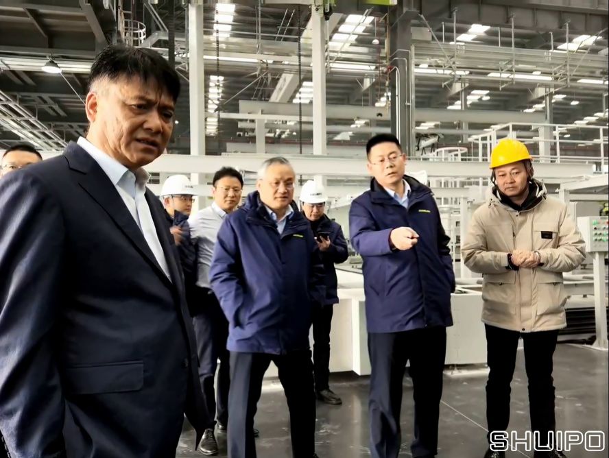 中聯重科總公司到重慶視察水泊生產線08